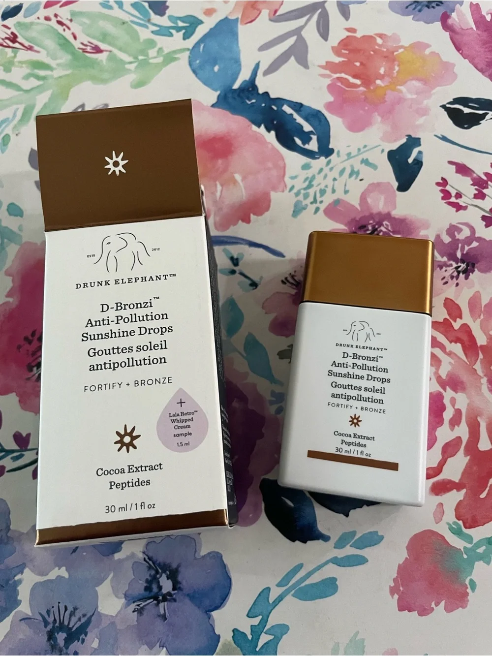 Drunk Elephant D-Bronzi bronzing drops with peptides